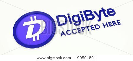 We Accept Digibyte.