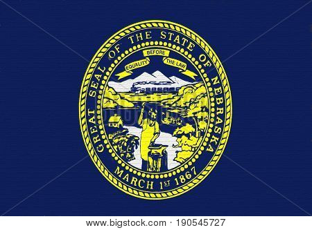 Flag Of Nebraska Wall