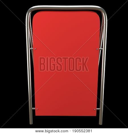 Sales Point Stand 3D Illustration
