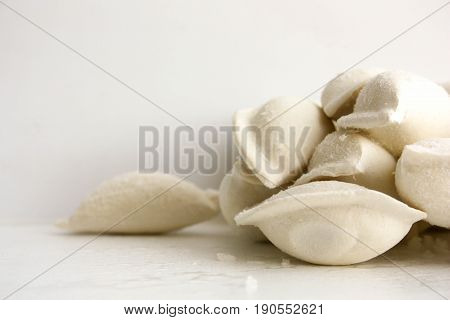 Frozen Dumplings. Semifinished