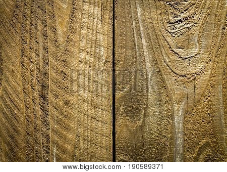 Light to medium brown wood two plank background