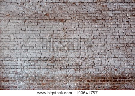 Empty Old Brick Wall Texture.