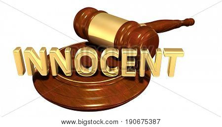 Innocent Concept With The Original 3D Character Illustration
