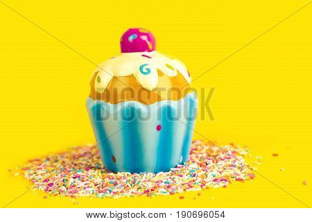 Multicolored Pastel background or colorful texture with top view. Pastel tasty fluffy sweet mini marshmallows. Minimal summer holiday style. Funny tasty cake.