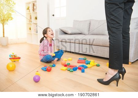 Gloat Kid Mess Up All Over Of Living Room