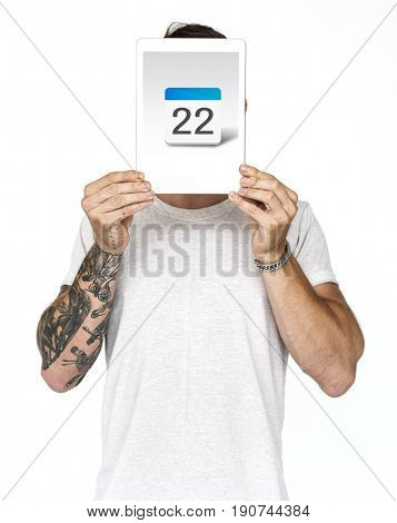 Date Twenty Second Agenda Calendar Graphic