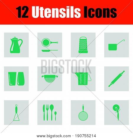 Utensils Icon Set