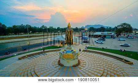 Sunset At Mae Klong Dam.
