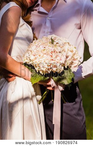 wedding in the forest