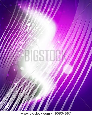 Shiny wave, magic light efffect abstract background