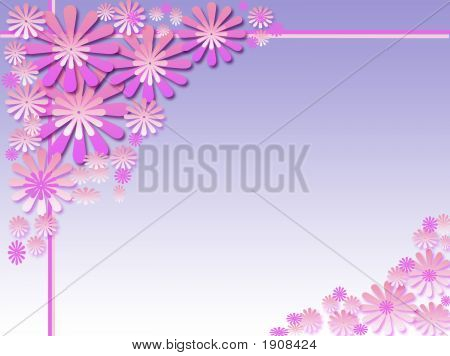 Baner compleanno fiore rosa