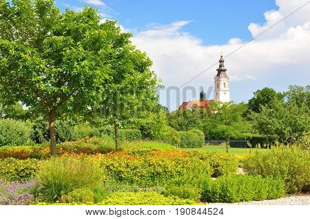 Botanic garden in Altenburg near Altenburg abbey Lower Austria