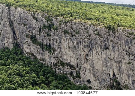 The Ucka mountains in Istria in Croatia.