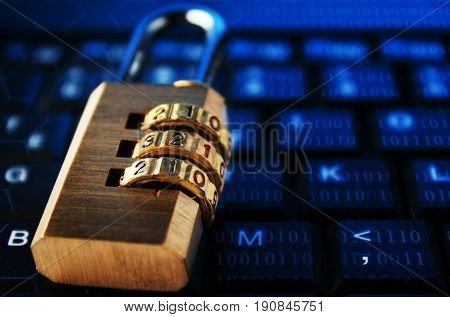 Concept Of Dark Side Internet. Censorship In Internet.