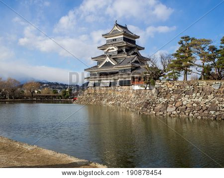 Matsumoto castle in SummerMatsumoto City Nagano Japan