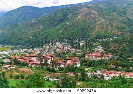 Royal Palace Tashichho Dzong, Thimphu, Bhutan