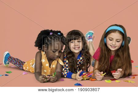 Little Children Art And Craft Paper