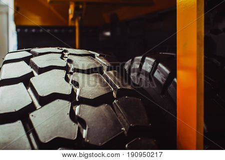 Cargo tires are new at the mining exhibition