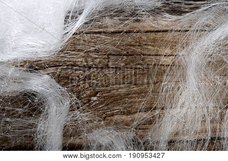 Fishing Net From The Fishing Line Close Up