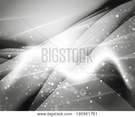 Shiny wave, magic light efffect abstract background