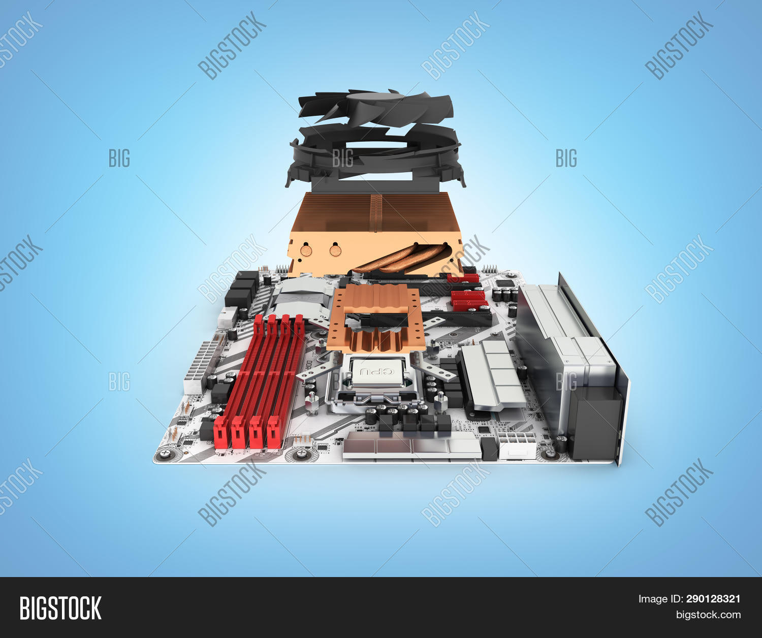 Motherboard Complete Image & Photo (Free Trial) | Bigstock