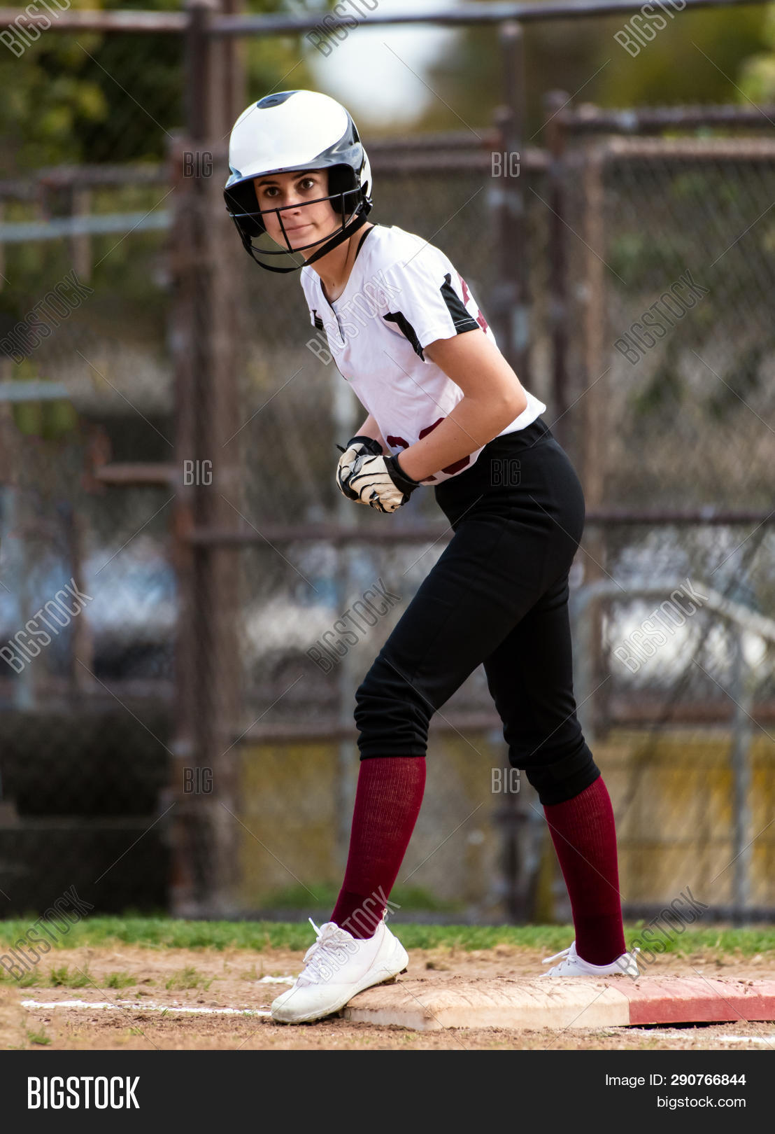 Female Teen Softball Image & Photo (Free Trial) Bigstock