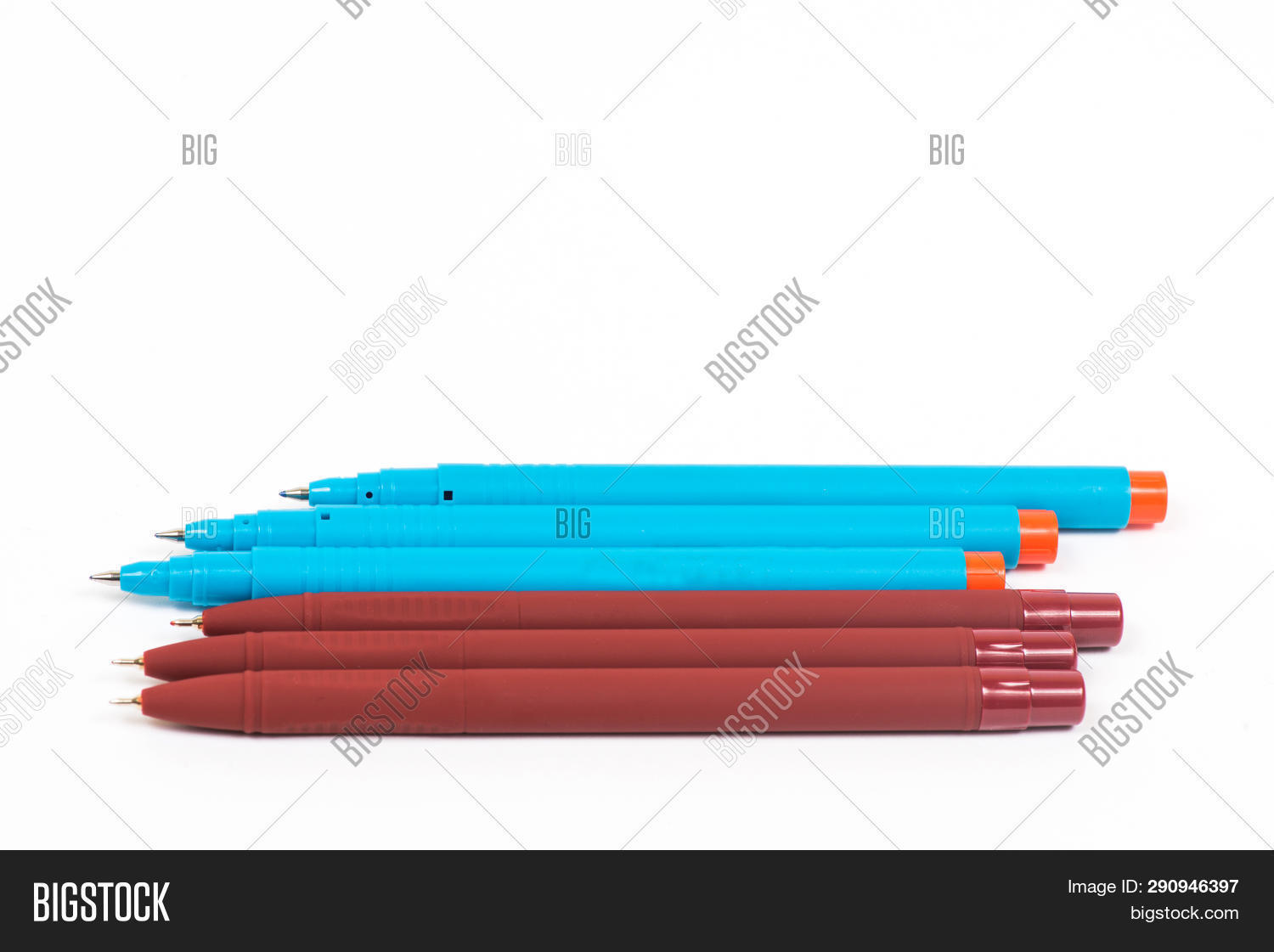 Imagen y foto Many Ballpoint Pens (prueba gratis) Bigstock