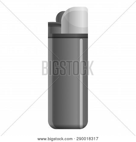 Modern Cigarette Lighter Icon. Cartoon Of Modern Cigarette Lighter Vector Icon For Web Design Isolat