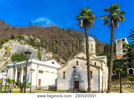 Temple Of St. Simon The Cananite In New Athos In Abkhazia