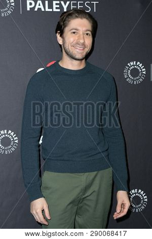LOS ANGELES - MAR 15:  Michael Zegen at the PaleyFest - 