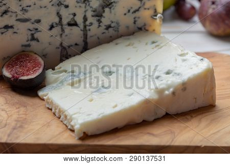 Gorgonzola Picant And Dolce Italian Blue Cheese, Made From Unskimmed Cow's Milk In North Of Italy