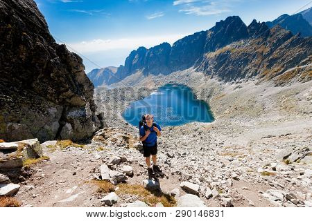 Tourist In Vysne Wahlenbergovo Pleso Tatra