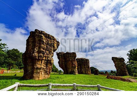 Mor Hin Khaow, Chaiyaphum Province Or The Stonehenge Of Thailand