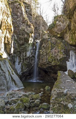 Amazing View Of Kostenets Waterfall, Rila Mountain, Bulgaria