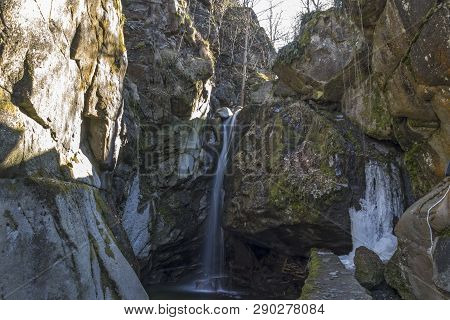 Amazing View Of Kostenets Waterfall, Rila Mountain, Bulgaria