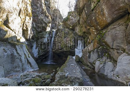 Amazing View Of Kostenets Waterfall, Rila Mountain, Bulgaria