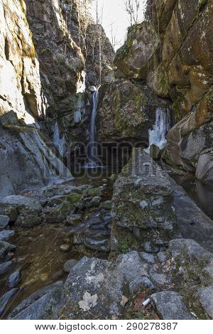 Amazing View Of Kostenets Waterfall, Rila Mountain, Bulgaria