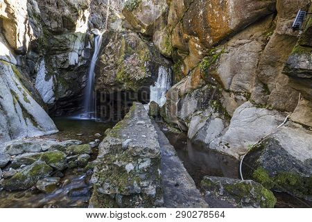 Amazing View Of Kostenets Waterfall, Rila Mountain, Bulgaria