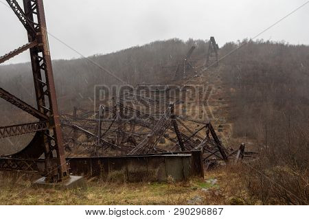 Twisted Girders Of Kinzua Bridge