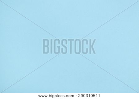 Empty Blue Shadeless Background With Copy Space
