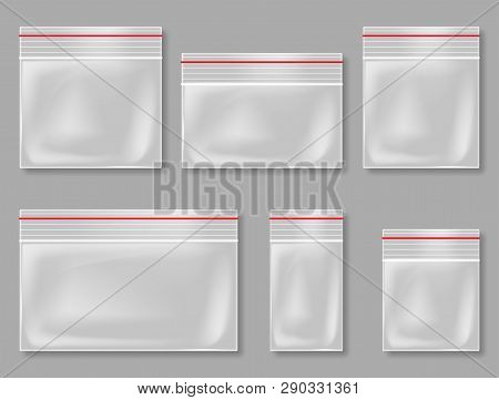 Vector Collection Of Realistic Plastic Bags