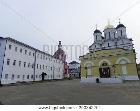 St. Pafnutyev Borovsky Monastery. Kaluga Region. Holy Place, Holiday, Easter, Spring, Bell, Chapel, 