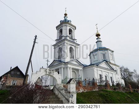 St. Pafnutyev Borovsky Monastery. Kaluga Region. Holy Place, Holiday, Easter, Spring, Bell, Chapel, 