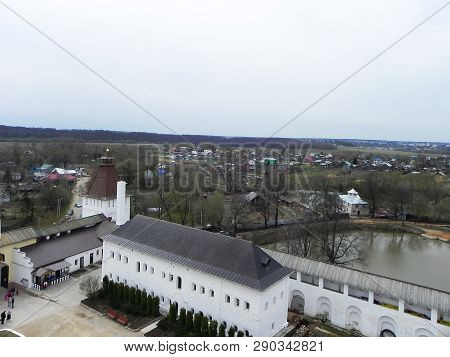 St. Pafnutyev Borovsky Monastery. Kaluga Region. Holy Place, Holiday, Easter, Spring, Bell, Chapel, 
