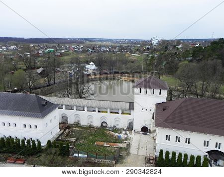 St. Pafnutyev Borovsky Monastery. Kaluga Region. Holy Place, Holiday, Easter, Spring, Bell, Chapel, 