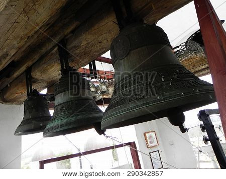 St. Pafnutyev Borovsky Monastery. Kaluga Region. Holy Place, Holiday, Easter, Spring, Bell, Chapel, 