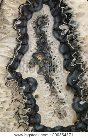 Beautiful Natural Agate Pattern. Nice Abstract Background.