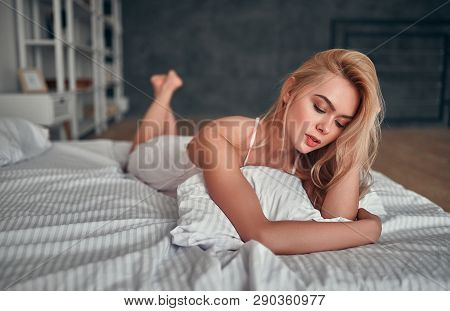 Sexy Woman In Bed
