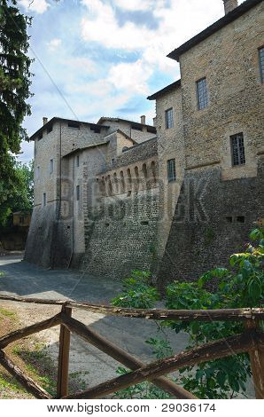 Sari linna. Emilia-Romagna. Italia.
