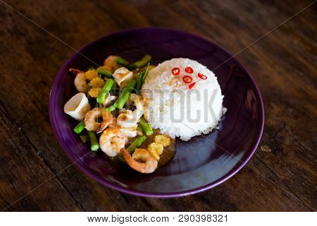 Seafood Mix With Vegetables